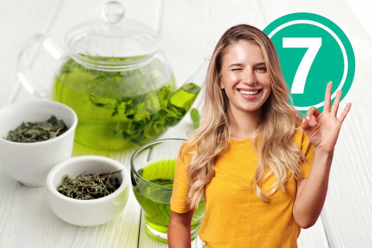 I sette benefici del tè verde