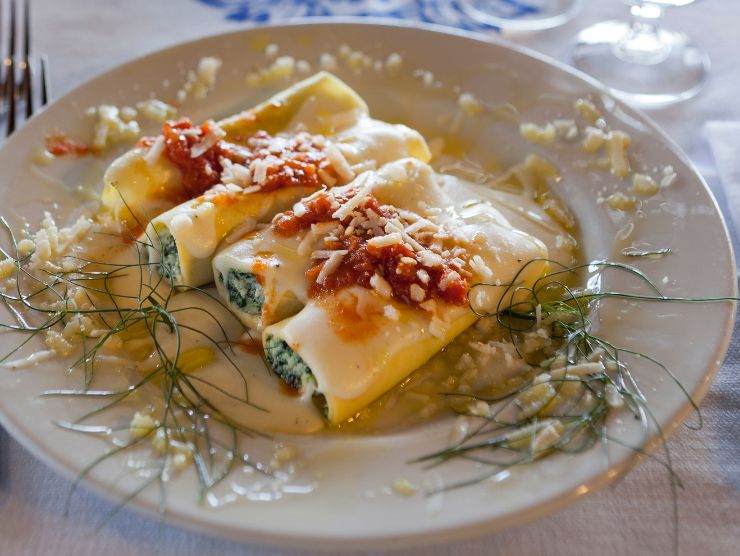 cannelloni ricotta e zucchine