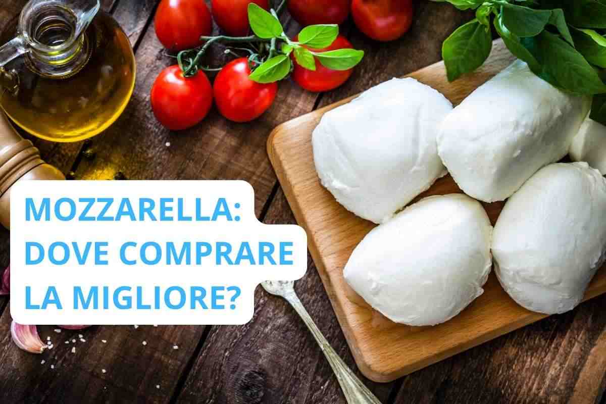 migliore mozzarella Campana