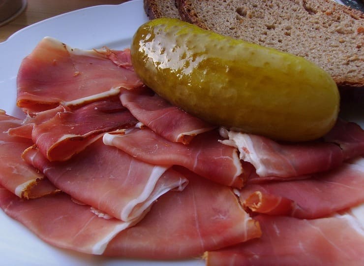 fette di prosciutto crudo