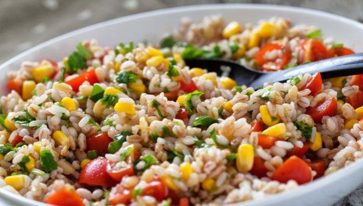 insalata farro orzo