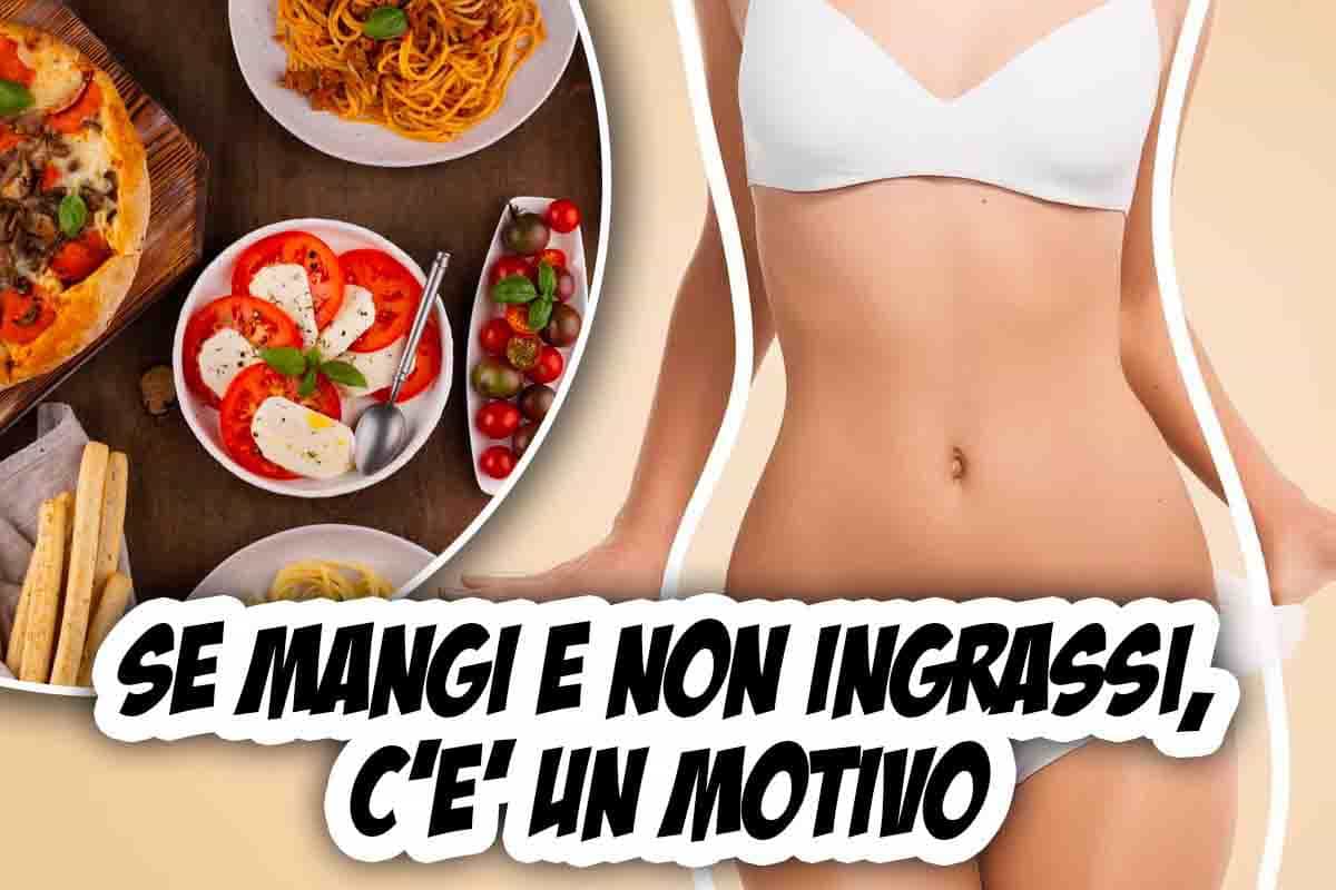 mangiare e non ingrassare