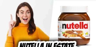 Nutella, controlla il suo aspetto d'estate