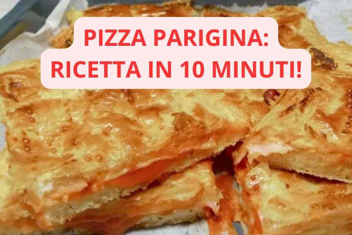 ricetta pizza parigina