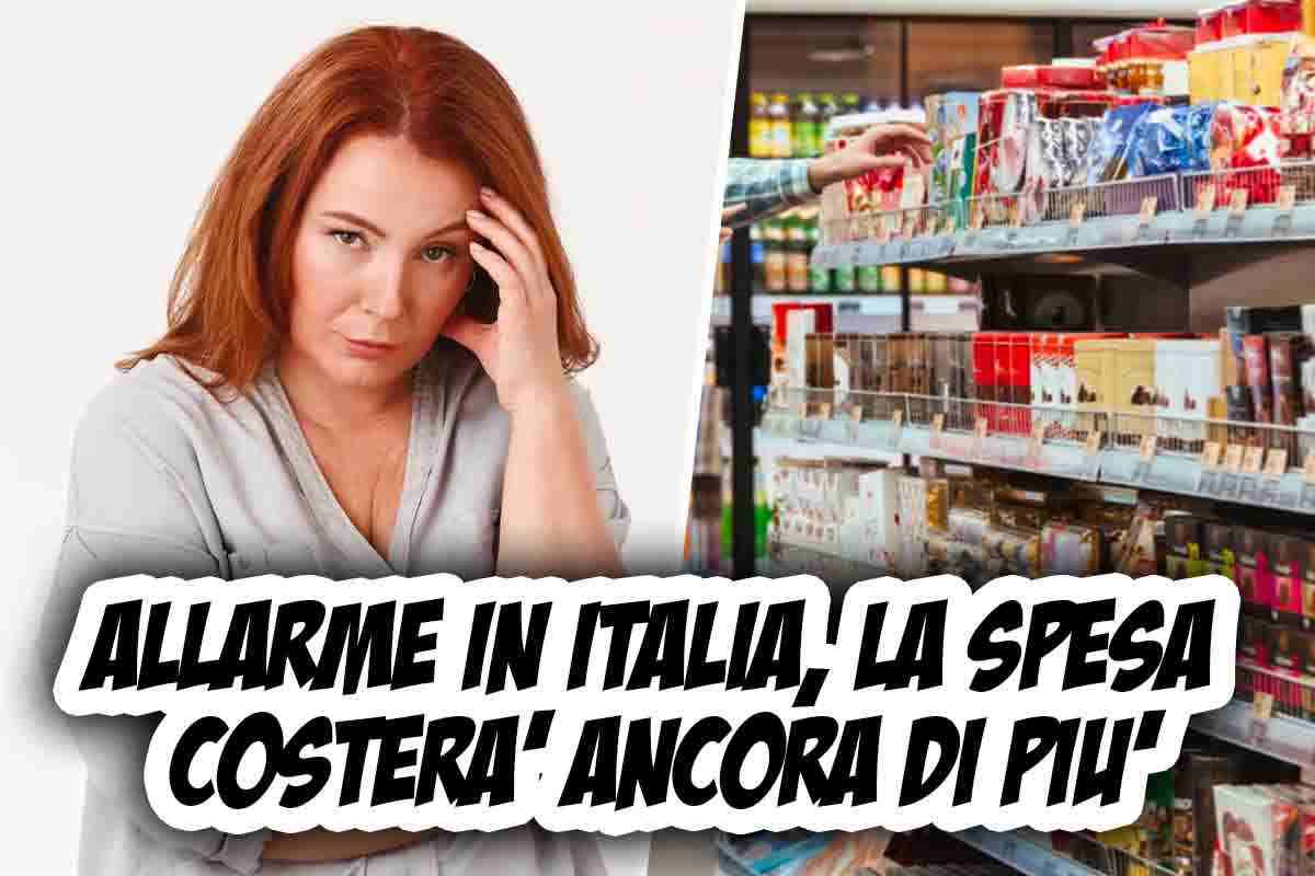 Nuovi rincari per la spesa in Italia