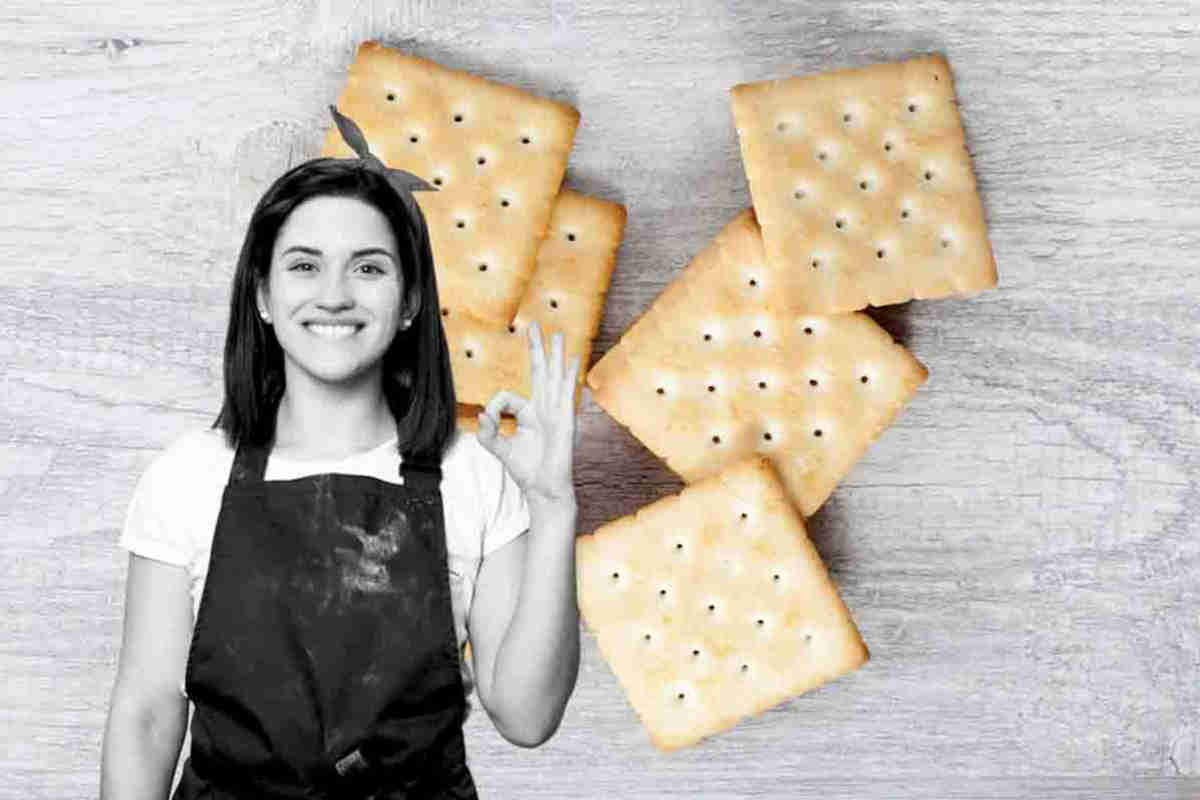 Crackers fatti in casa