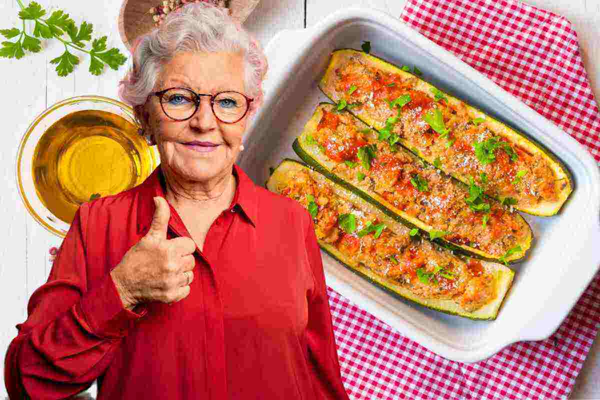 ecco come preparare le zucchine ripiene secondo la buonissima ricetta della nonna