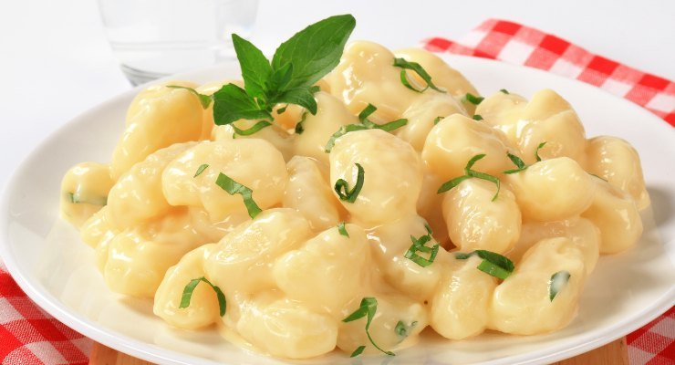 Gnocchi francese conditi salsa