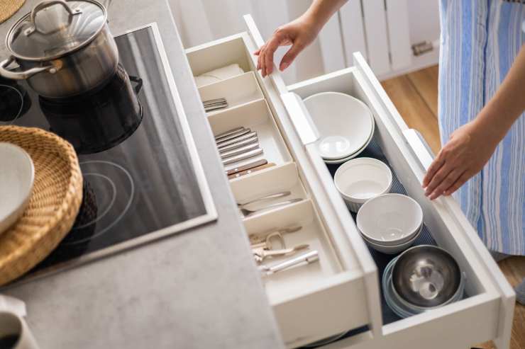 organizzare la cucina consigli